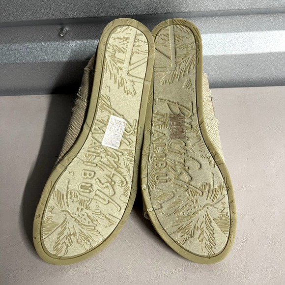 Blowfish Malibu Women's Cashew Rancher Canvas Dyecut Boxie Covered Sandals US 9 - Picture 7 of 7